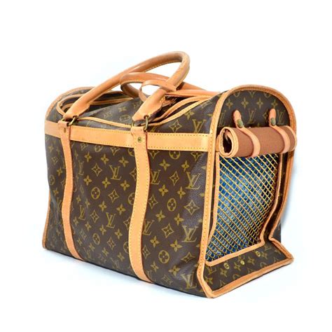 louis vuitton dog bag carrier|faux louis vuitton dog carriers.